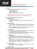 Direito Constitucional II - Pedro Taques