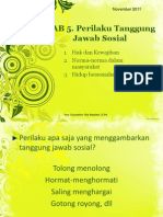 BAB 5 - Perilaku Tanggung Jawab Sosial