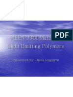 Light Emitting Polymers - Diana Izaguirre