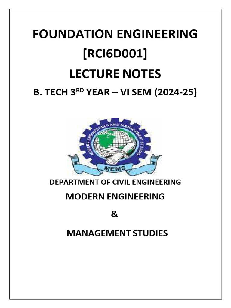Foundation Engineering 1748068607 | PDF | Drilling | Foundation ...