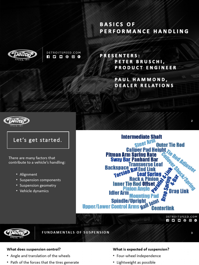 Fundamentals of Vehicle Performance | PDF | Steering | Automotive ...