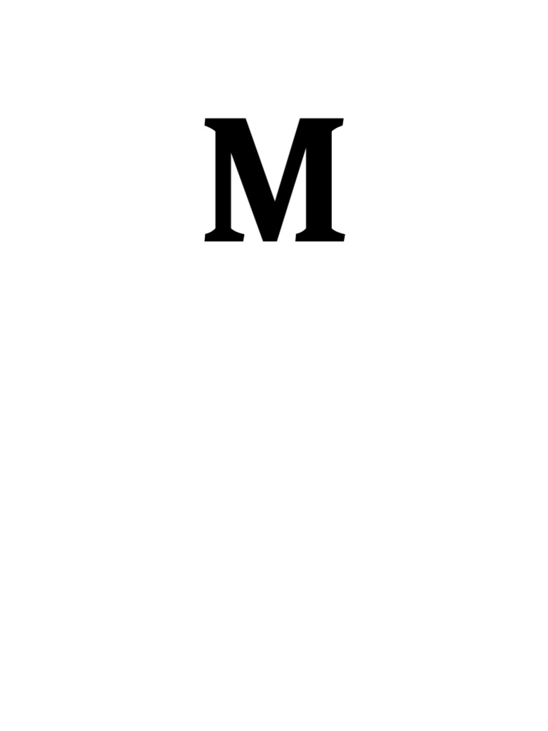 Block Lettering MPLS | PDF