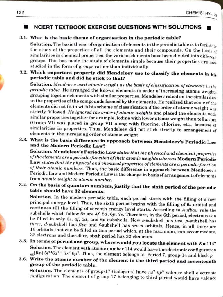 Ncert CH 3 Questions | PDF