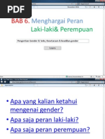 BAB 6 - Menghargai Peran Laki-Laki & Perempuan