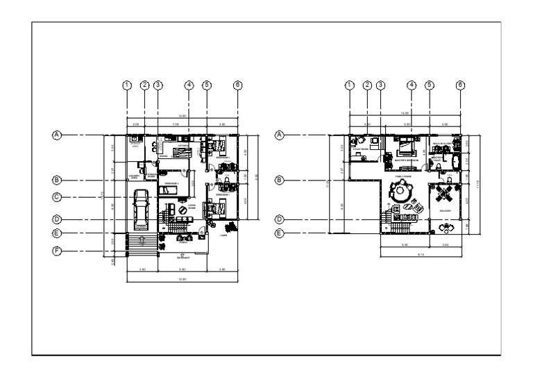 Floor Plan Dimensions and Areas | PDF | Bedroom | Room