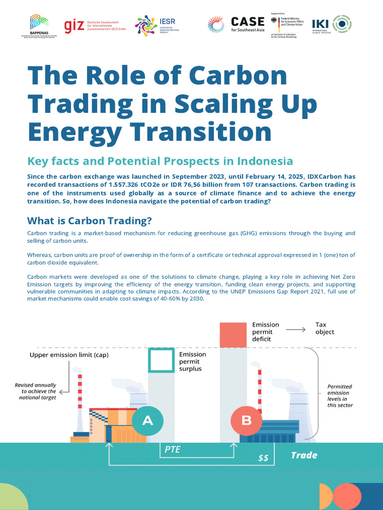 Indonesia's Carbon Trading Landscape | PDF | Derivative (Finance ...
