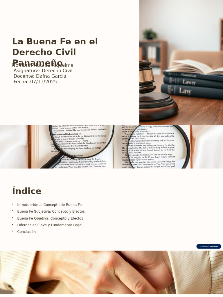 Buena Fe en el Derecho Civil Panameño | PDF | Caso de ley | Justicia