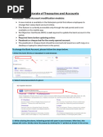 Bank Account Management User Manual | PDF | Banks | Computing