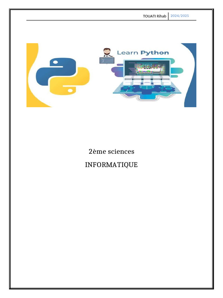 Types de variables en informatique | PDF