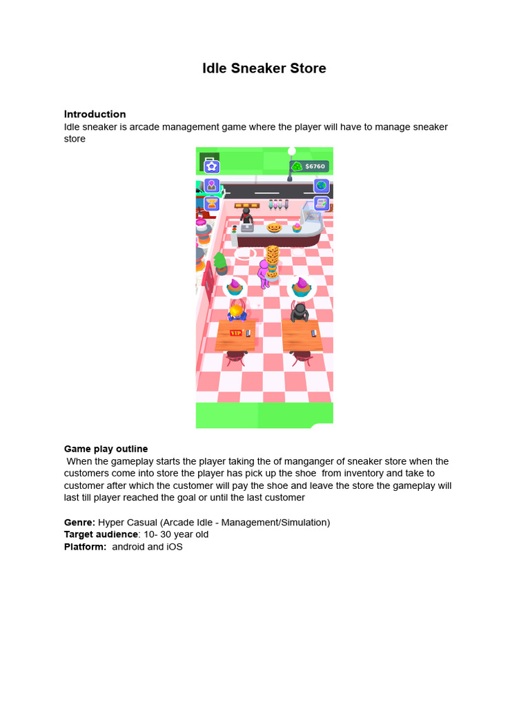 Idle Sneaker Store Gameplay Guide | PDF | Video Games