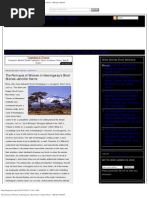 Download The Portrayal of Women in Hemingways Short StoriesJennifer Harris _ THE QU by mdmd1980 SN89917823 doc pdf