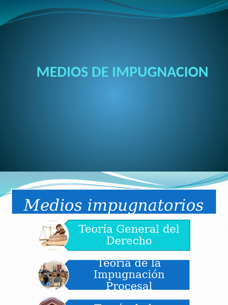 Medios de Impugnación Procesal y Recursos | PDF | Apelación | Sentencia ...