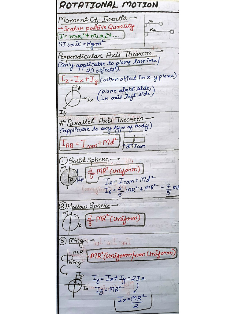 Rotational Motion | PDF