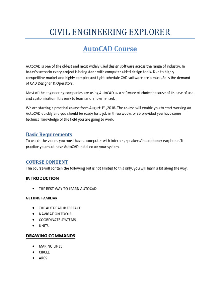 Learn AutoCAD Faster | PDF | Auto Cad | Computer Aided Design
