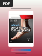 Manns Surgery of The Foot and Ankle, 9th Edition ISBN 0323072429