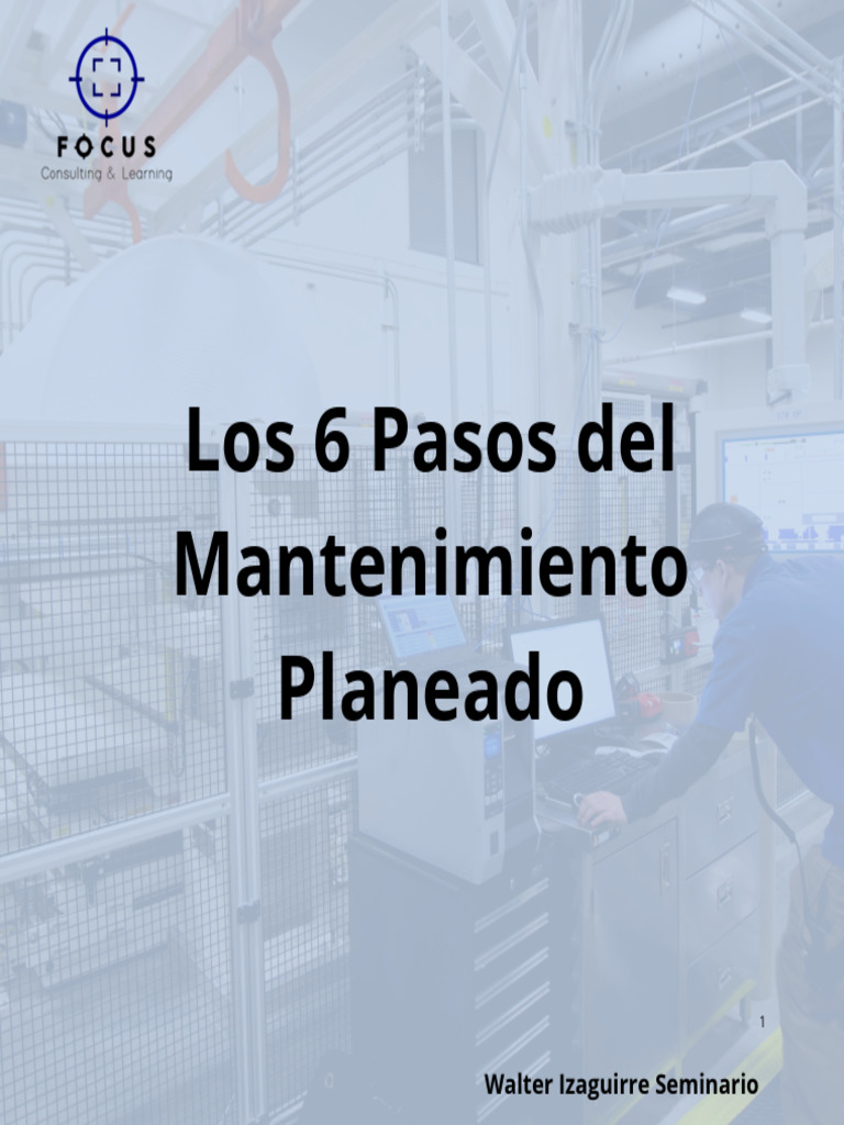 Pasos del Mantenimiento Planeado | PDF