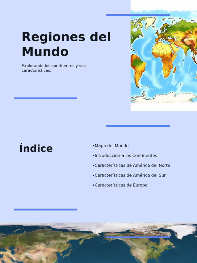 Regiones Del Mundo | PDF | Américas | Continente