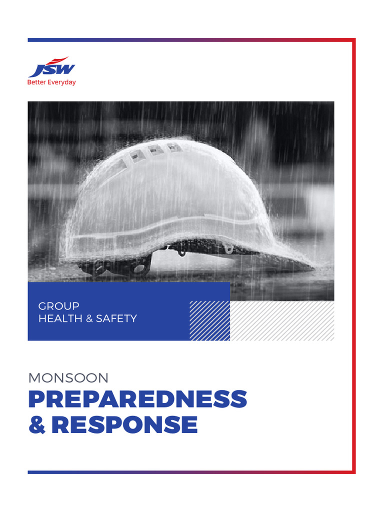 Monsoon Safety Preparedness Guide | PDF | Thunderstorm | Wound