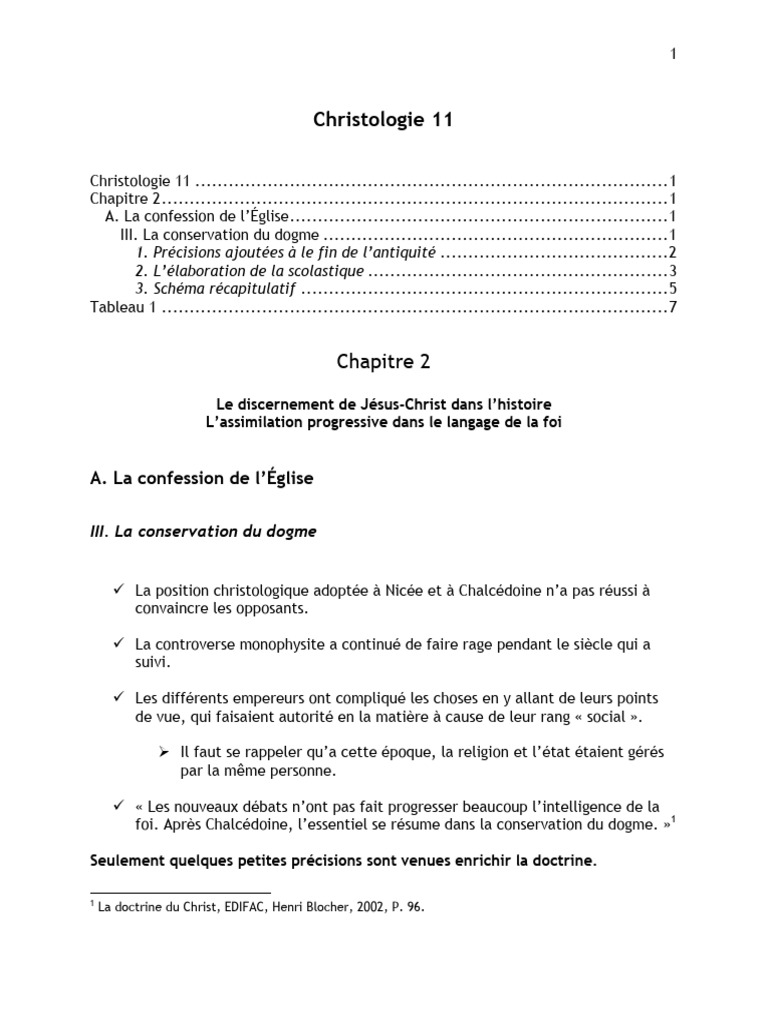 Controverse monophysite et dogme chrétien | PDF | Christologie | Dieu