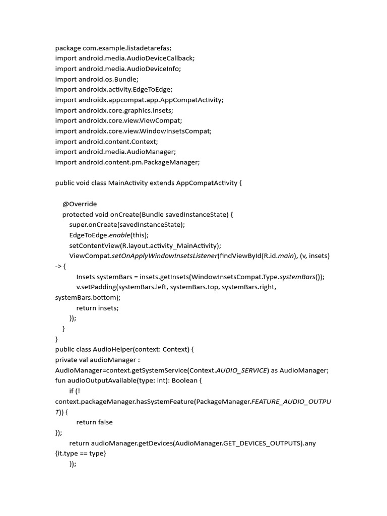Implementing Window Insets Listener | PDF | Software Engineering ...