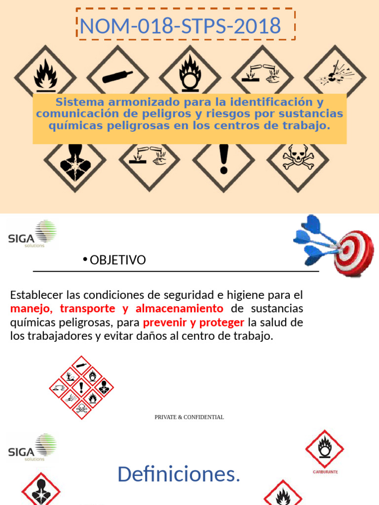 Nom 018 Capacitacion | PDF | Toxicidad | Mercancías peligrosas