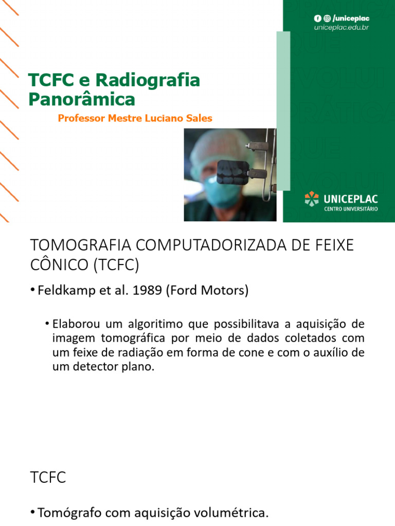 TCFC e Radiografia Panorâmica: Guia Completo | PDF | Radiografia ...