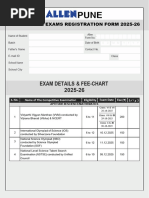Olympiad Exam Dates 2025-2026 | PDF