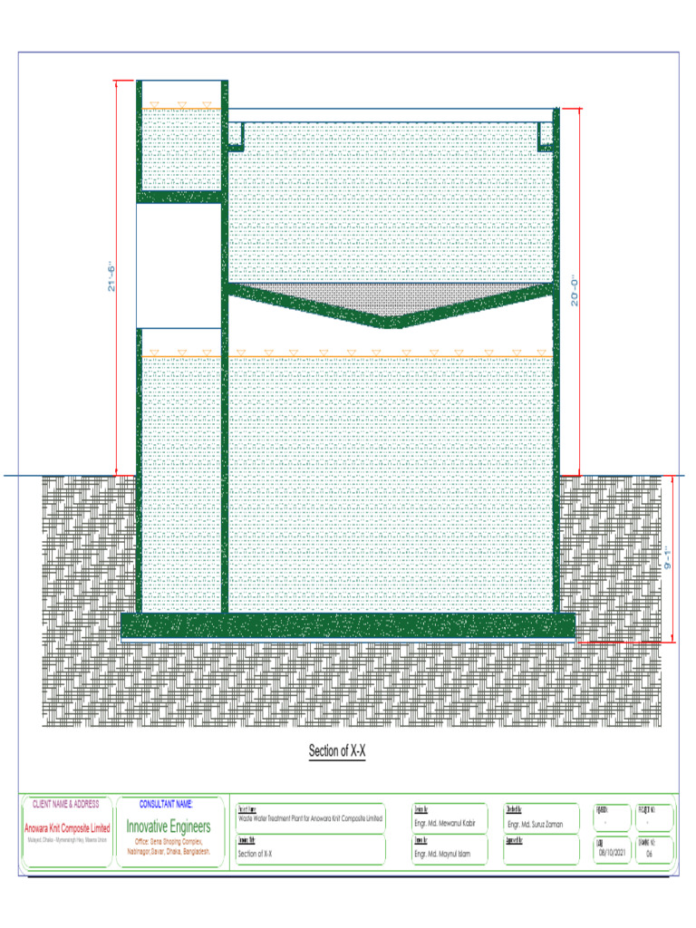 Waste Water Treatment Plant Project | PDF