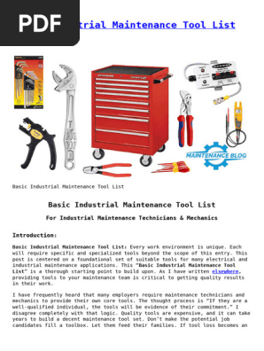 What Tools Do Maintenance Workers Use: Essential Gear Revealed