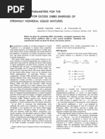 Estimation of Parameters For NRTL