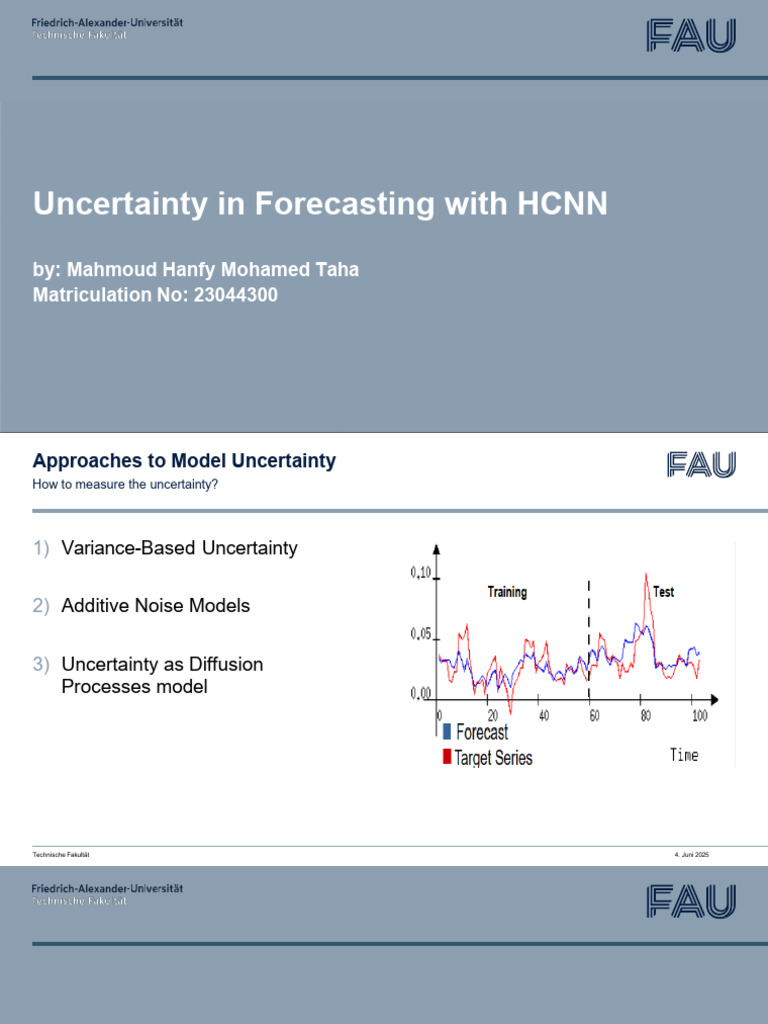Uncertainty in Forecasting With HCNN Huhb | PDF