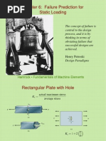 Chapter 6: Failure Prediction For Static Loading