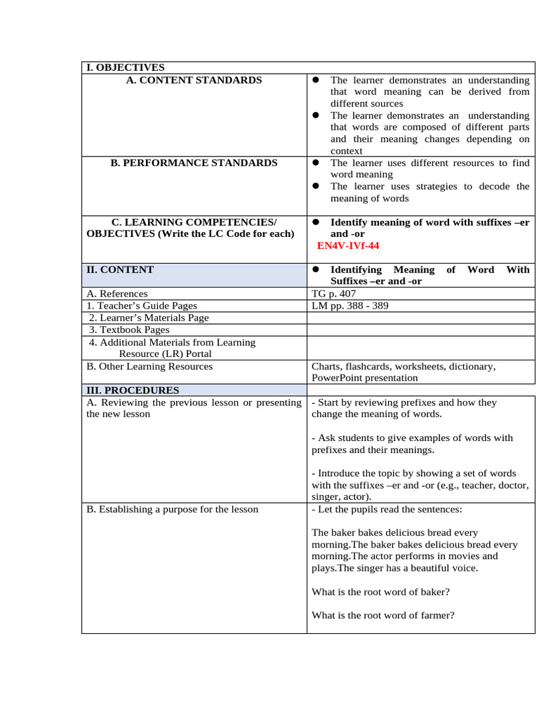 Lessonplansaentelictive | PDF | Word | Teachers
