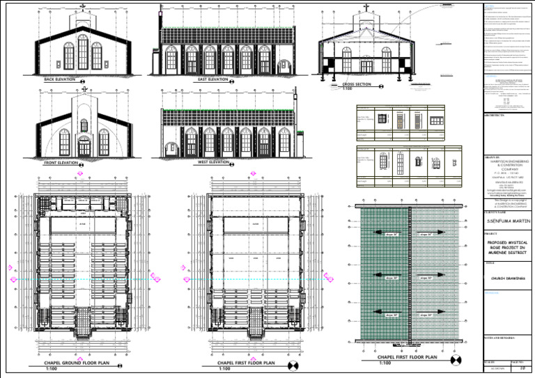 Church Layout | PDF | Concrete | Building Materials