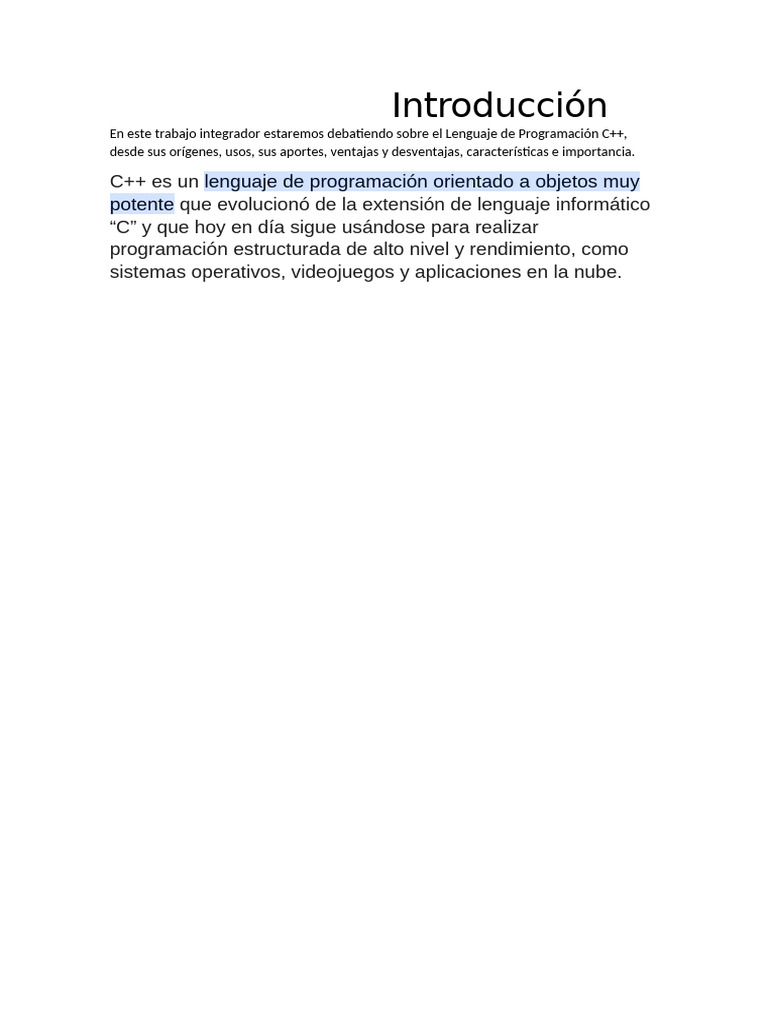 Informatica-Lenguaje de Programacion C++ - 10mo | PDF | C ++ | Puntero ...