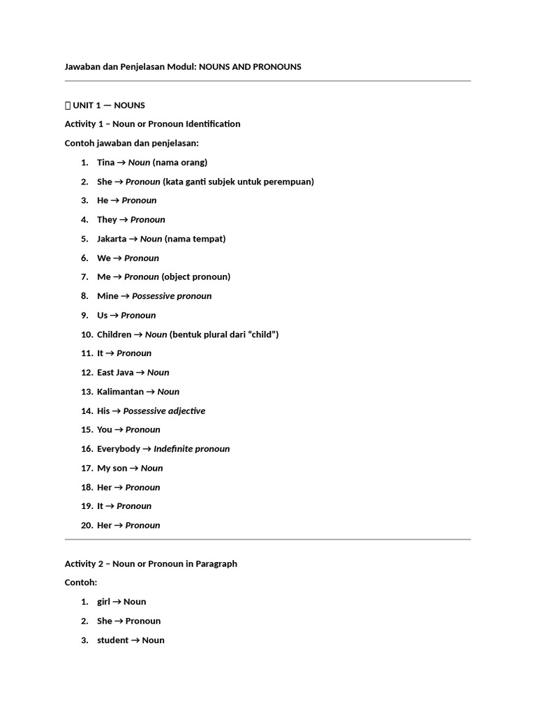 Plural Forms of Nouns Explained | PDF | Plural | Noun