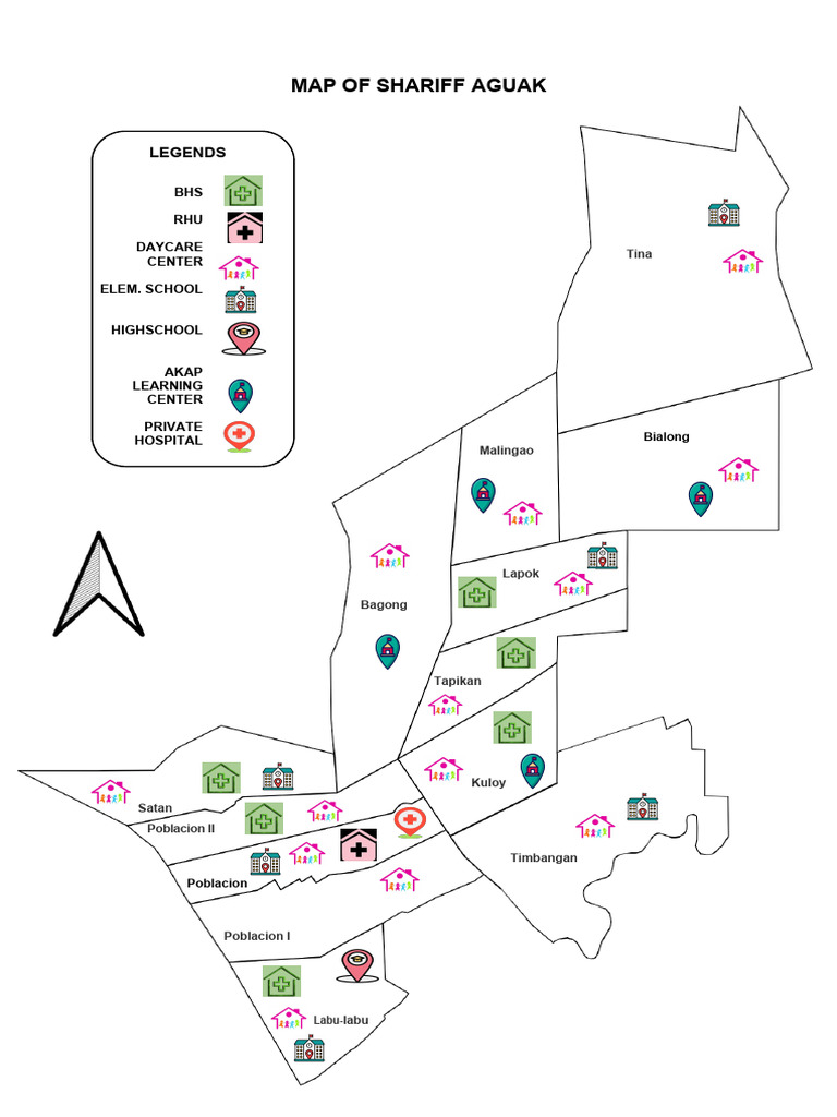 Updated Map of Aguak | PDF