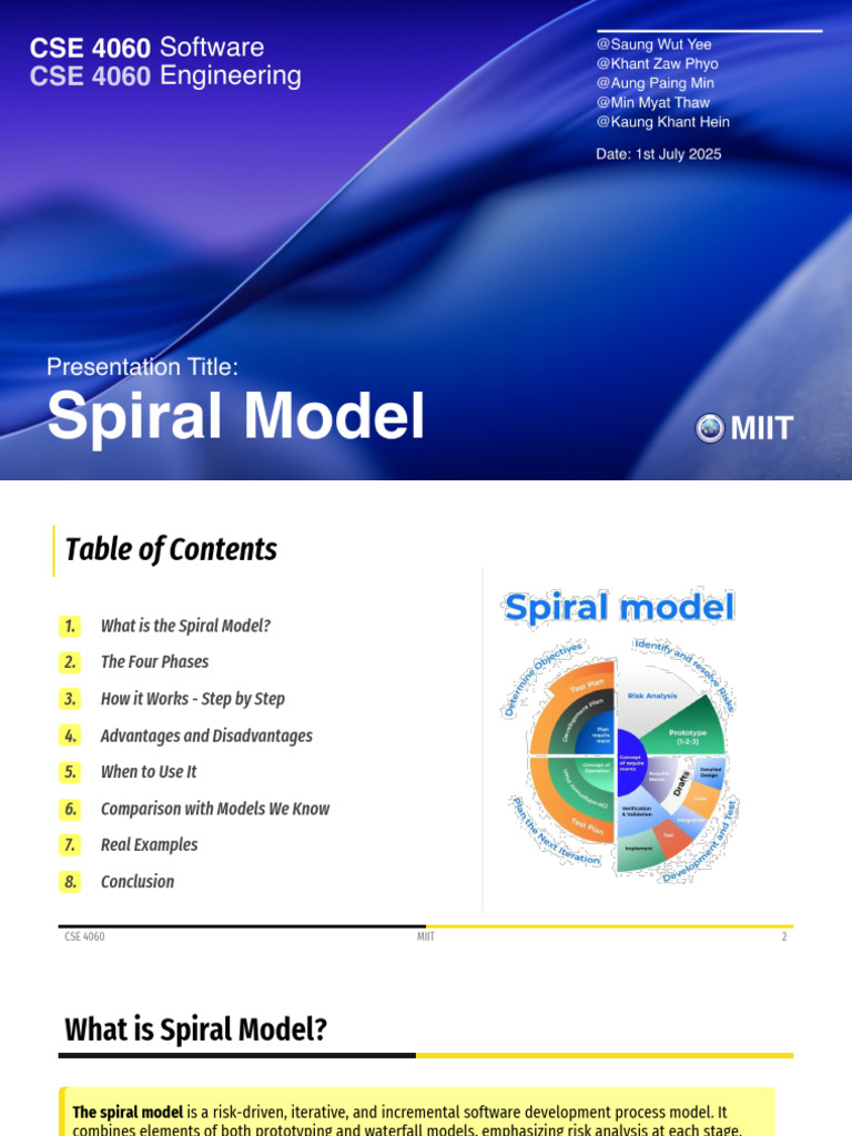 Understanding the Spiral Model in Software Development | PDF | Software ...