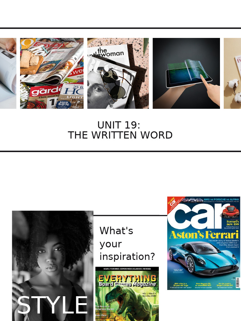 Understanding Written Word Styles | PDF