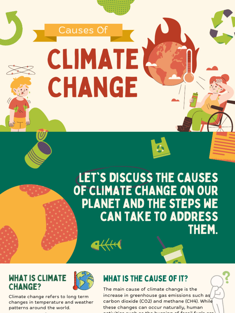Main Causes of Climate Change | PDF