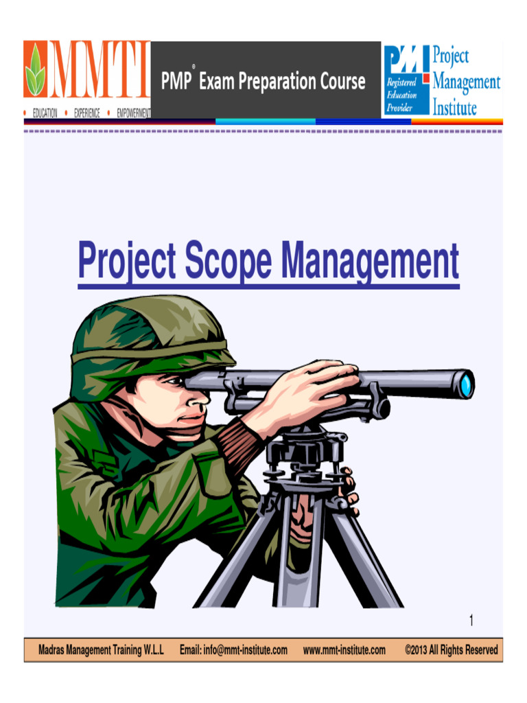 Project Scope Management Overview | PDF | Project Management