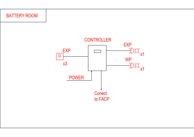 Wiring Diagram for Gas Detector | PDF