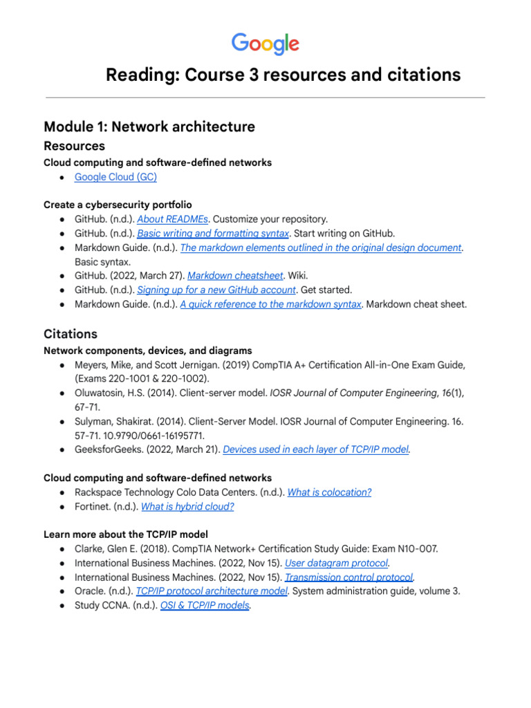 GitHub Cybersecurity Portfolio Guide | PDF | Internet Protocol Suite ...