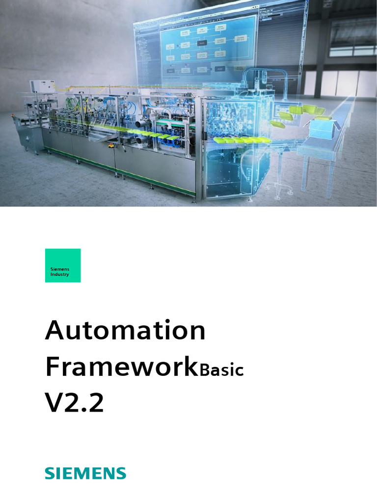 Siemens Automation Framework V2.2 Guide | PDF | Programmable Logic ...