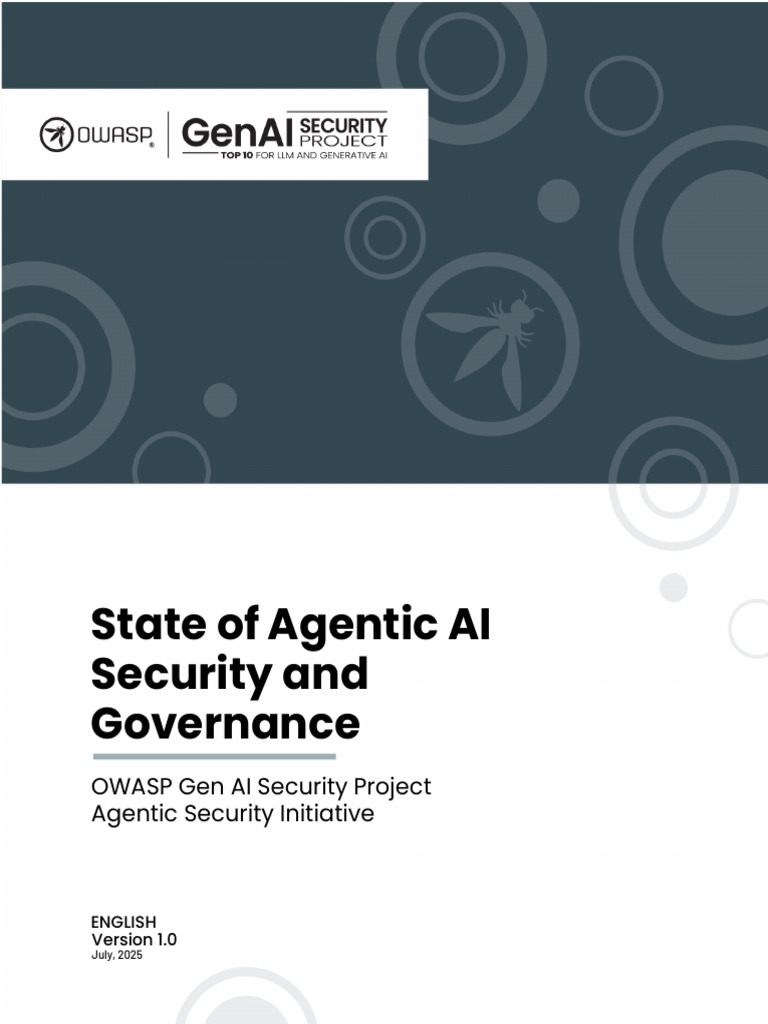 State of Agentic AI Security and Governance | PDF | Computer Security ...