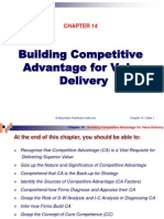 Ch14 Building Competitive Advantage For Valuie Delivery