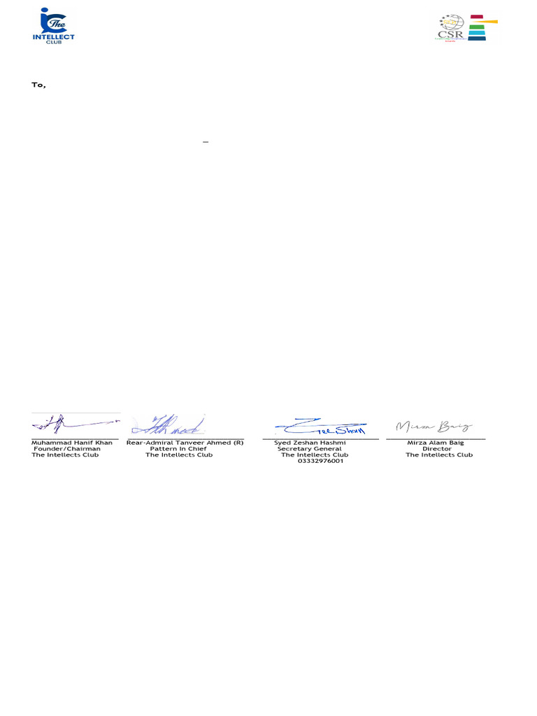 Invitation to CSR Leadership Conference | PDF | Corporate Social ...
