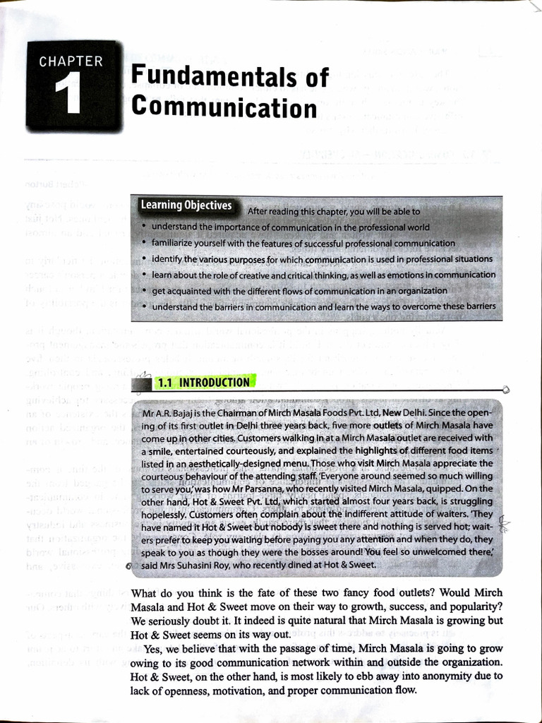 Communication Flowchart Essentials | PDF | Communication | Human ...