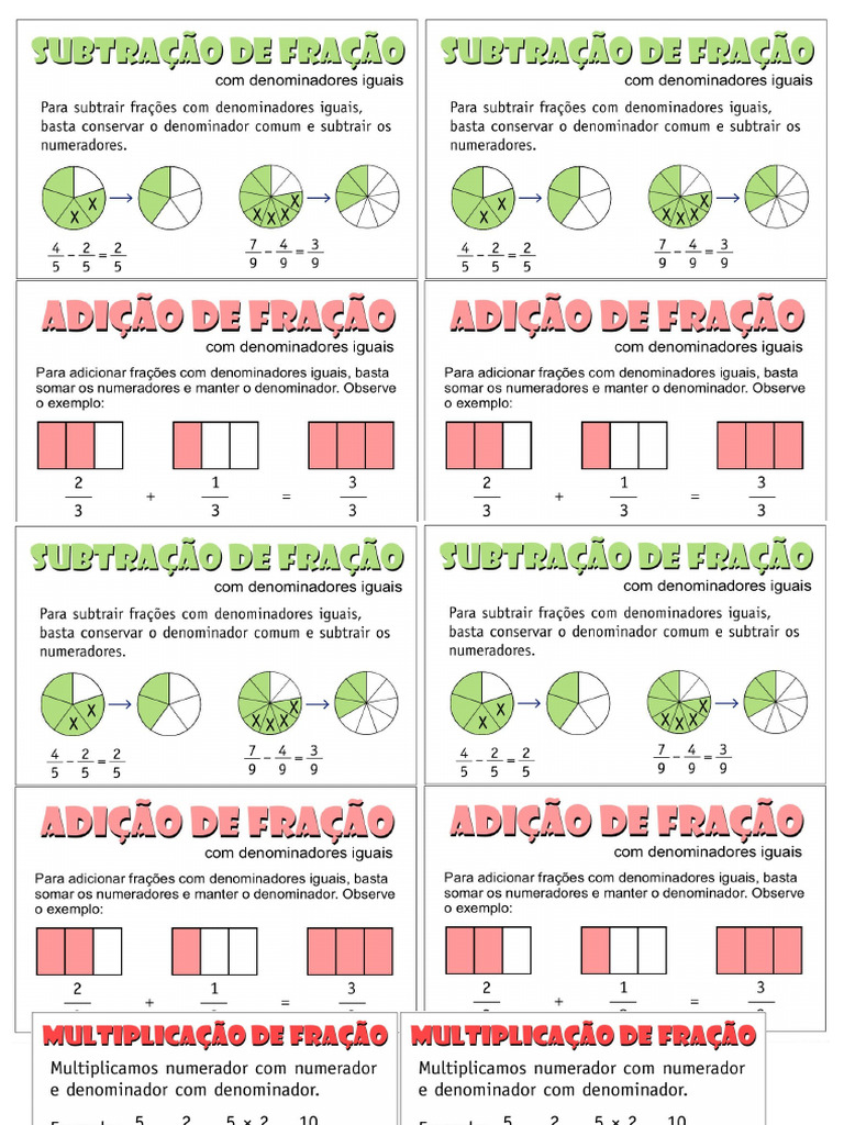 Conceito Fração | PDF