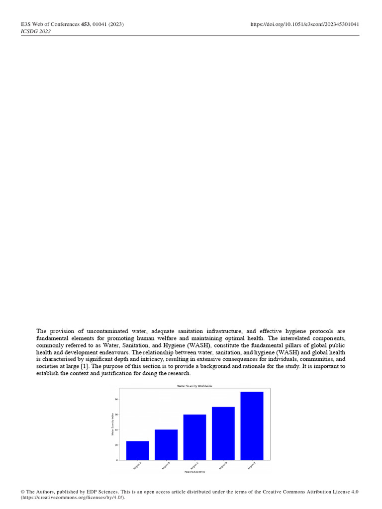 WASH and Global Health Insights | PDF | Wash | Sanitation